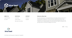 Desktop Screenshot of blueheeldevelopment.com